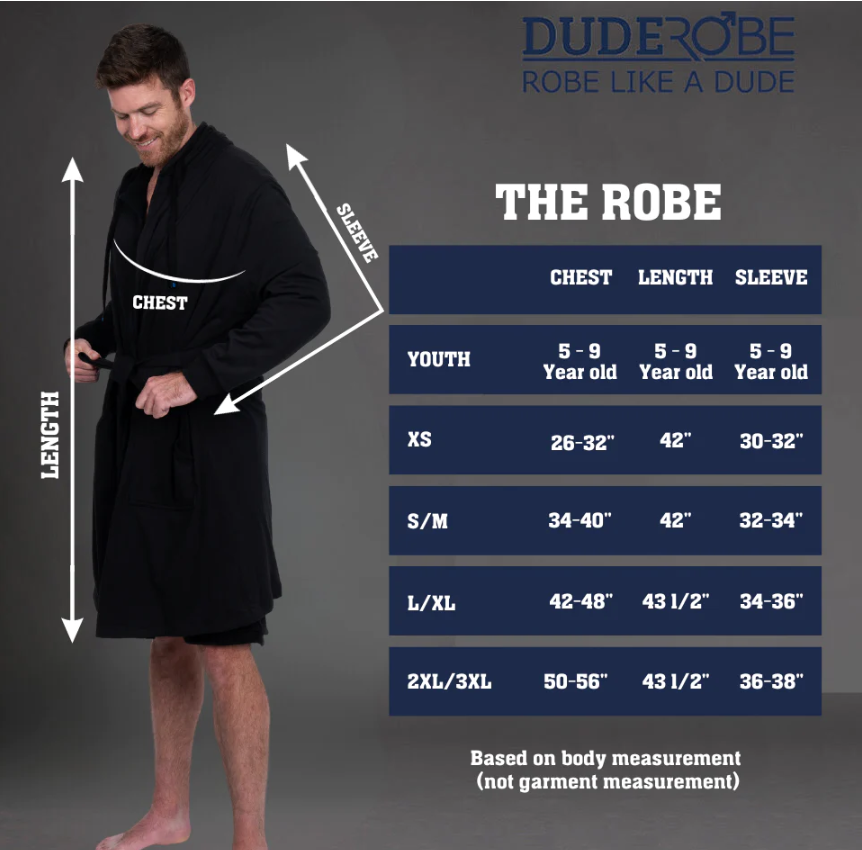 Size Guide The Dude's Handbook to Sizing